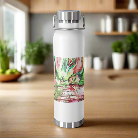 Pink Forest 22oz Vacuum Insulated Bottle