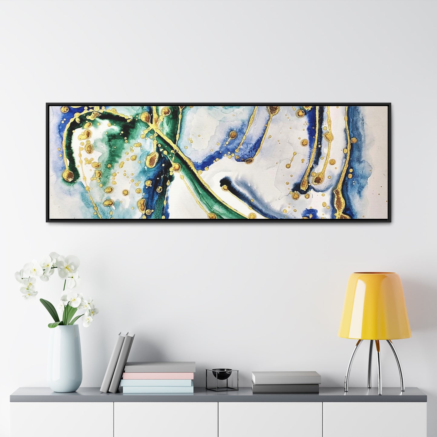 Blue Willow Gallery Canvas Wraps, Horizontal Frame