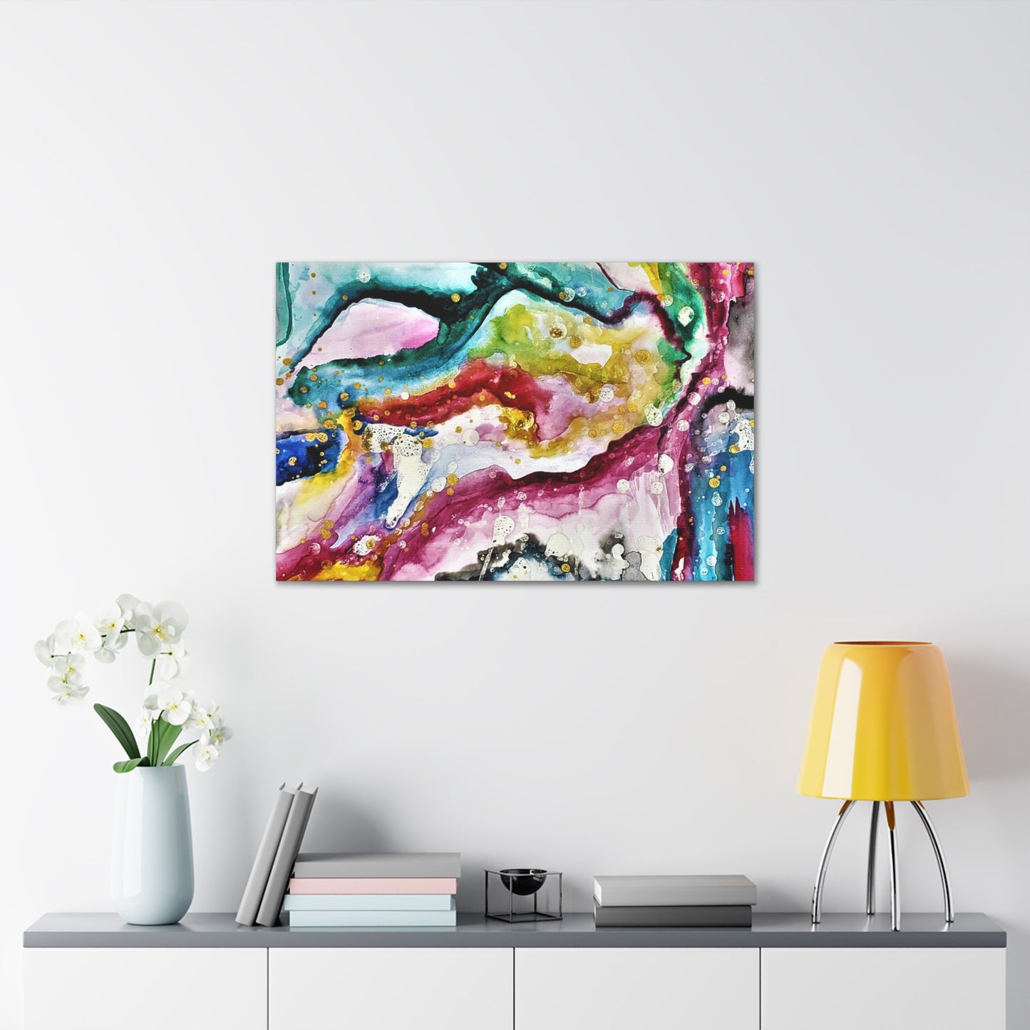 Cosmic Face Canvas Gallery Wraps