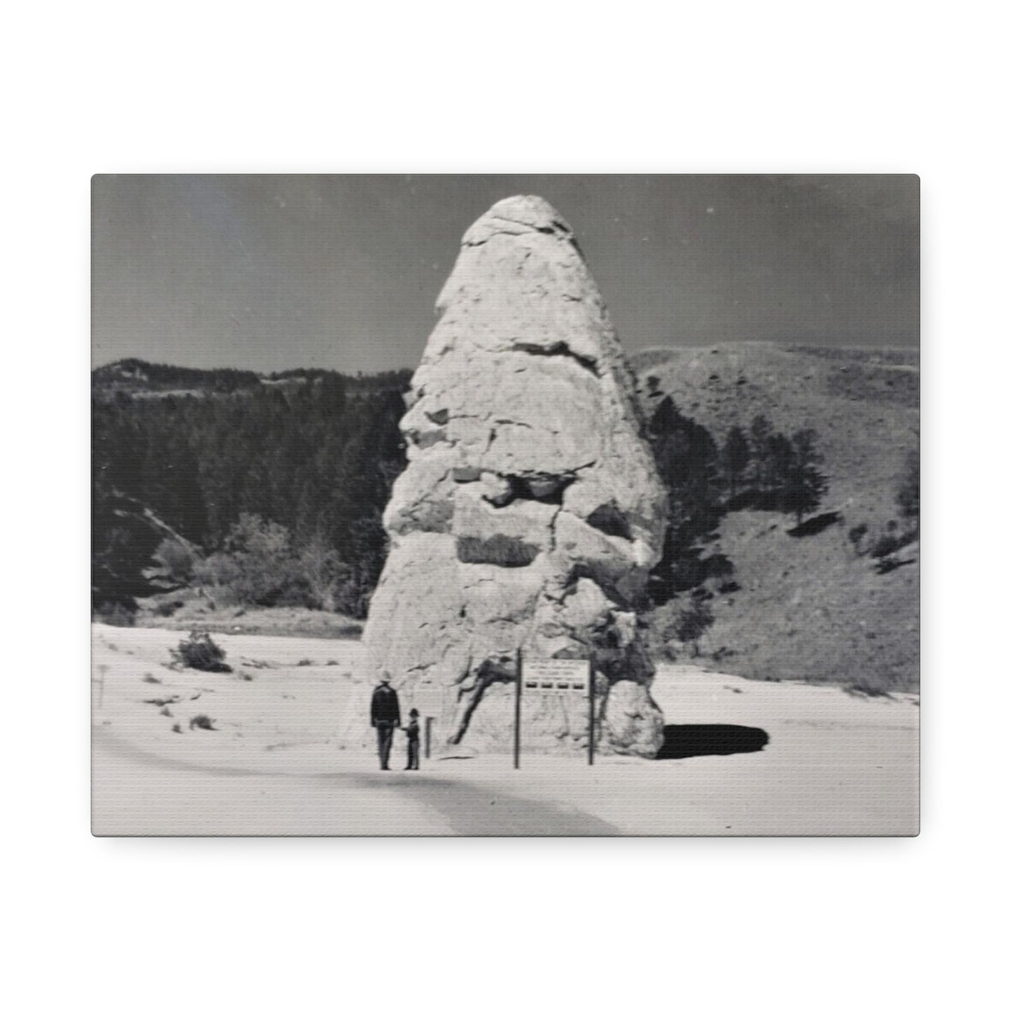 Liberty Cap Yellowstone Stretched Canvas