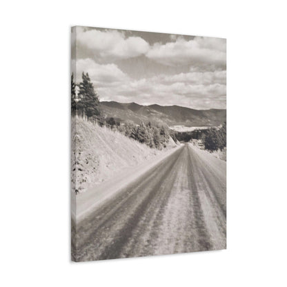 Western Road Stretched Canvas