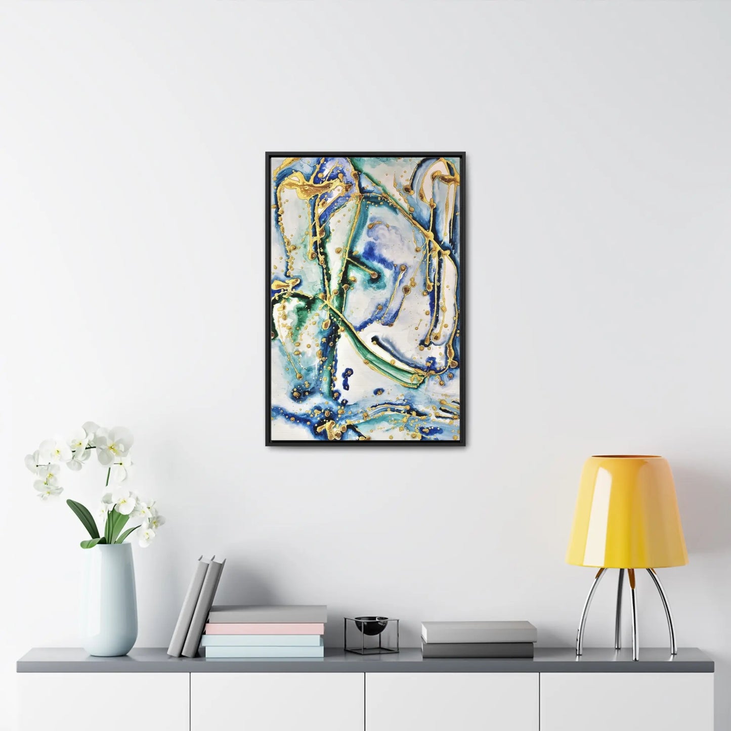 Blue Willow Gallery Canvas Wraps, Vertical Frame