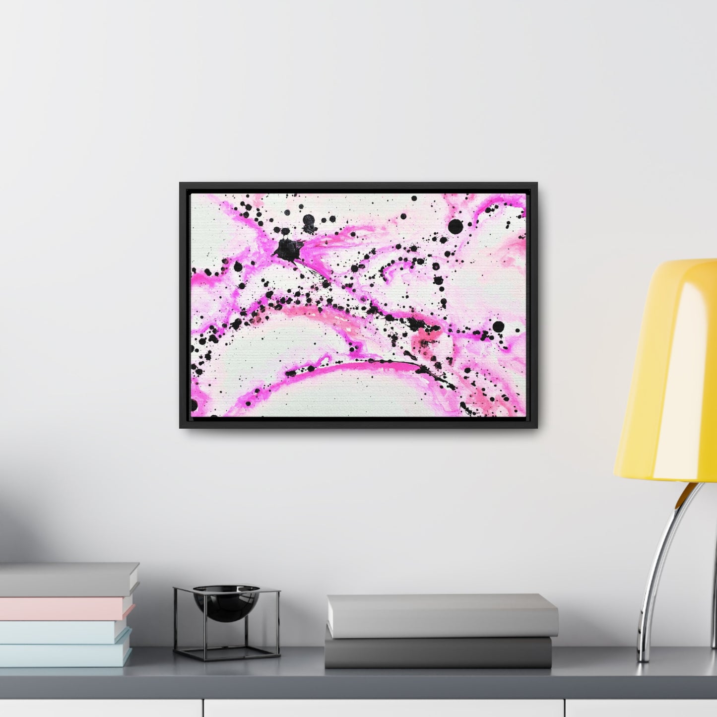 Neon Lightning Gallery Canvas Wraps, Horizontal Frame