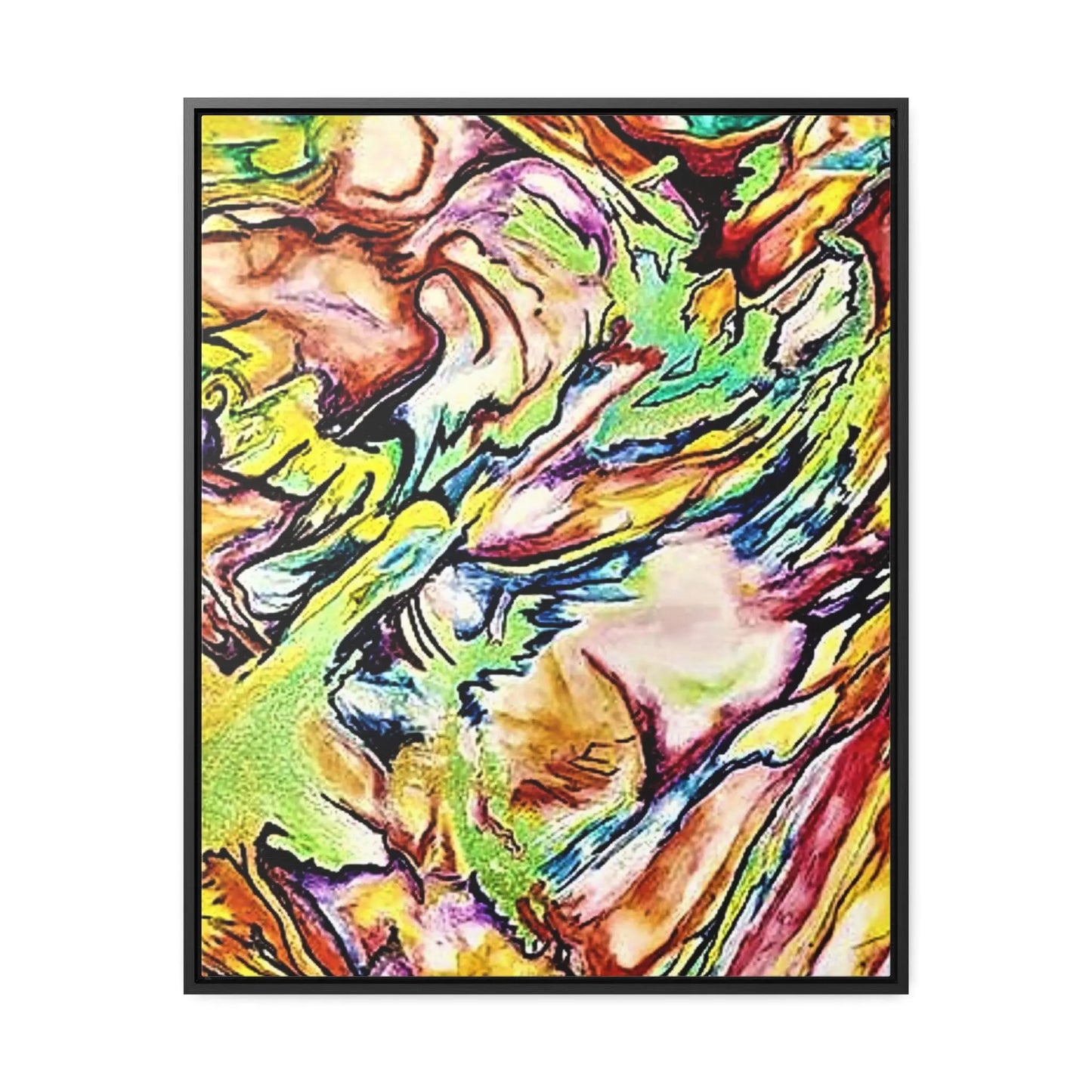 Phoenix Rising Gallery Canvas Wraps, Vertical Frame 24″ x 30″ Premium Gallery Wraps (1.25″)