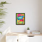Kool Kid Matte Canvas Framed - Kia Day Design