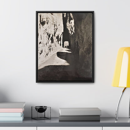 Tunnel at The Needles Gallery Canvas Wraps Vertical Frame 16″ x 20″ Premium Gallery Wraps (1.25″) Black