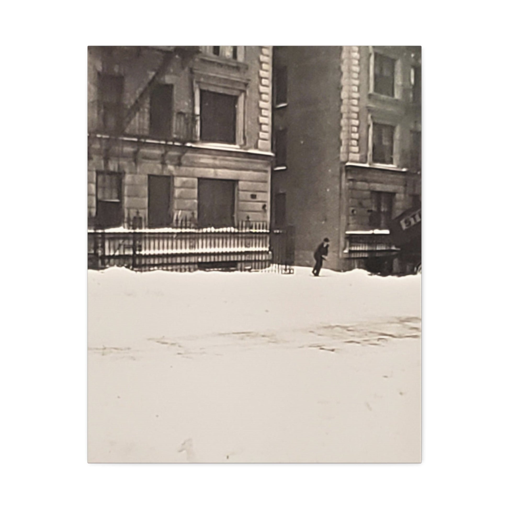430 W 119th St New York Stretched Canvas