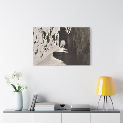 Tunnel at The Needles Satin Canvas Stretched 36″ x 24″ (Horizontal) 1.5"