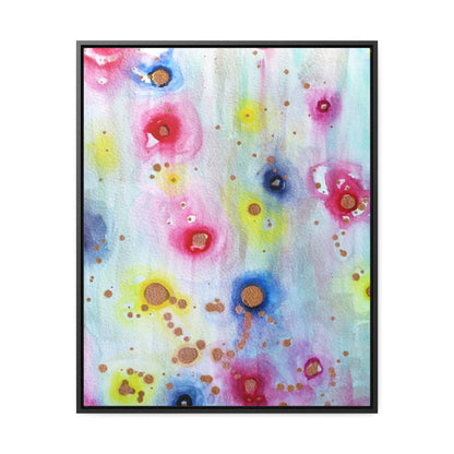 Raining Blooms Gallery Canvas Wraps, Vertical Frame 24″ x 30″ Premium Gallery Wraps (1.25″)