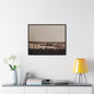 Navy Day New York October 27th 1945 Gallery Canvas Wraps Horizontal Frame 30″ x 24″ Black 1.25"