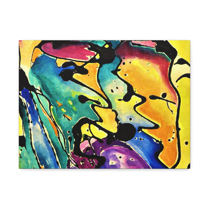 Sing Stretched Canvas 1.5" 16″ x 12″