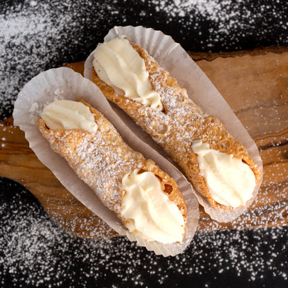 Italian Large Cannoli Recipe DIY Kit - -