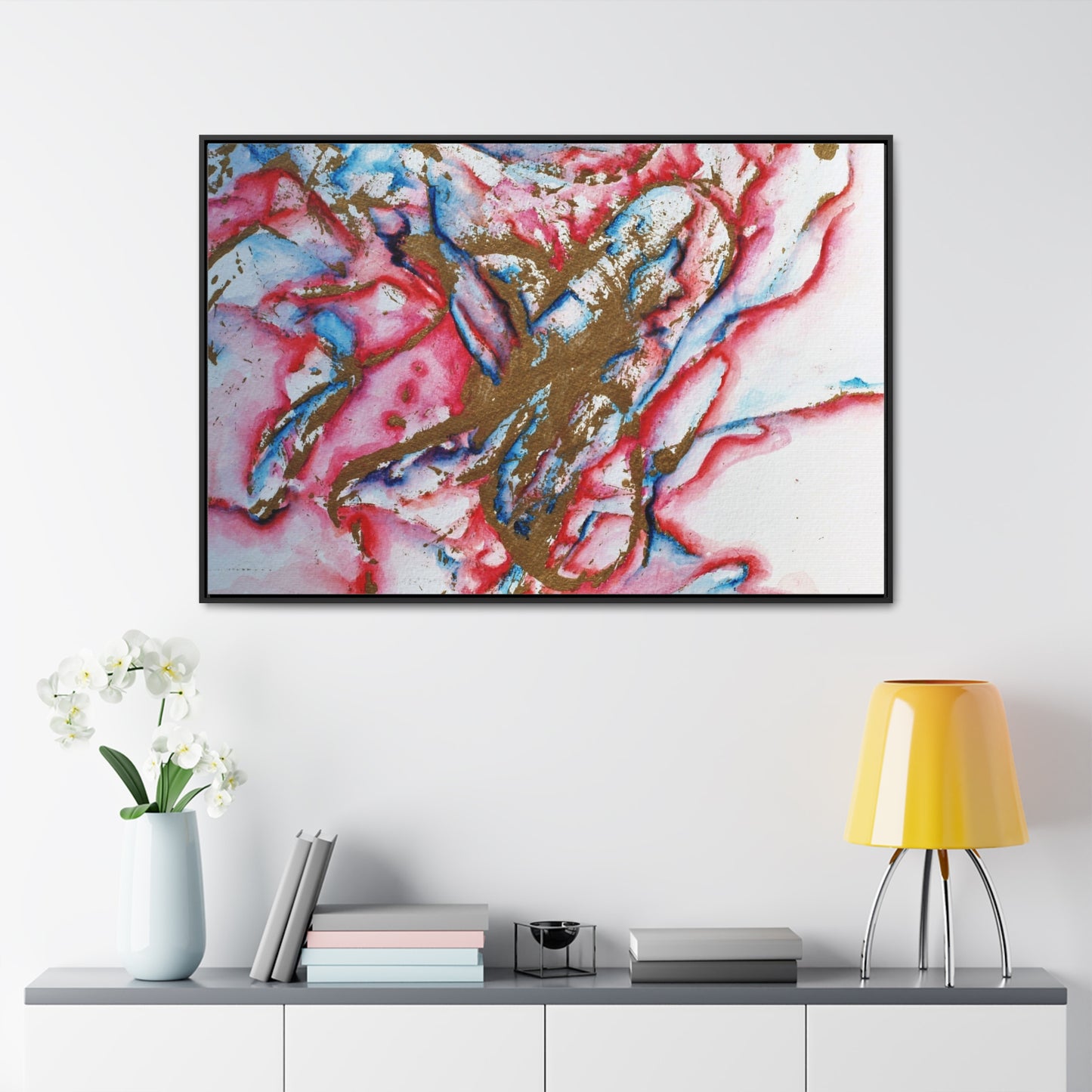 Abstract Love Gallery Canvas Wraps, Horizontal Frame