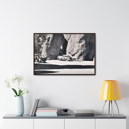 At the Needles Gallery Canvas Wraps Horizontal Frame 36″ x 24″ Walnut Premium Gallery Wraps (1.25″)