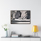 At the Needles Gallery Canvas Wraps Horizontal Frame 36″ x 24″ Walnut Premium Gallery Wraps (1.25″)
