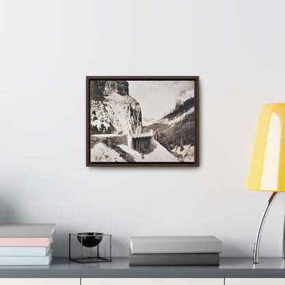 Golden Gate Canyon Colorado Gallery Canvas Wraps Horizontal Frame 14″ x 11″ Walnut Premium Gallery Wraps (1.25″)