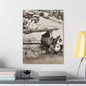 Concrete Worker Canvas Gallery Wraps 18″ x 24″ 1.25"