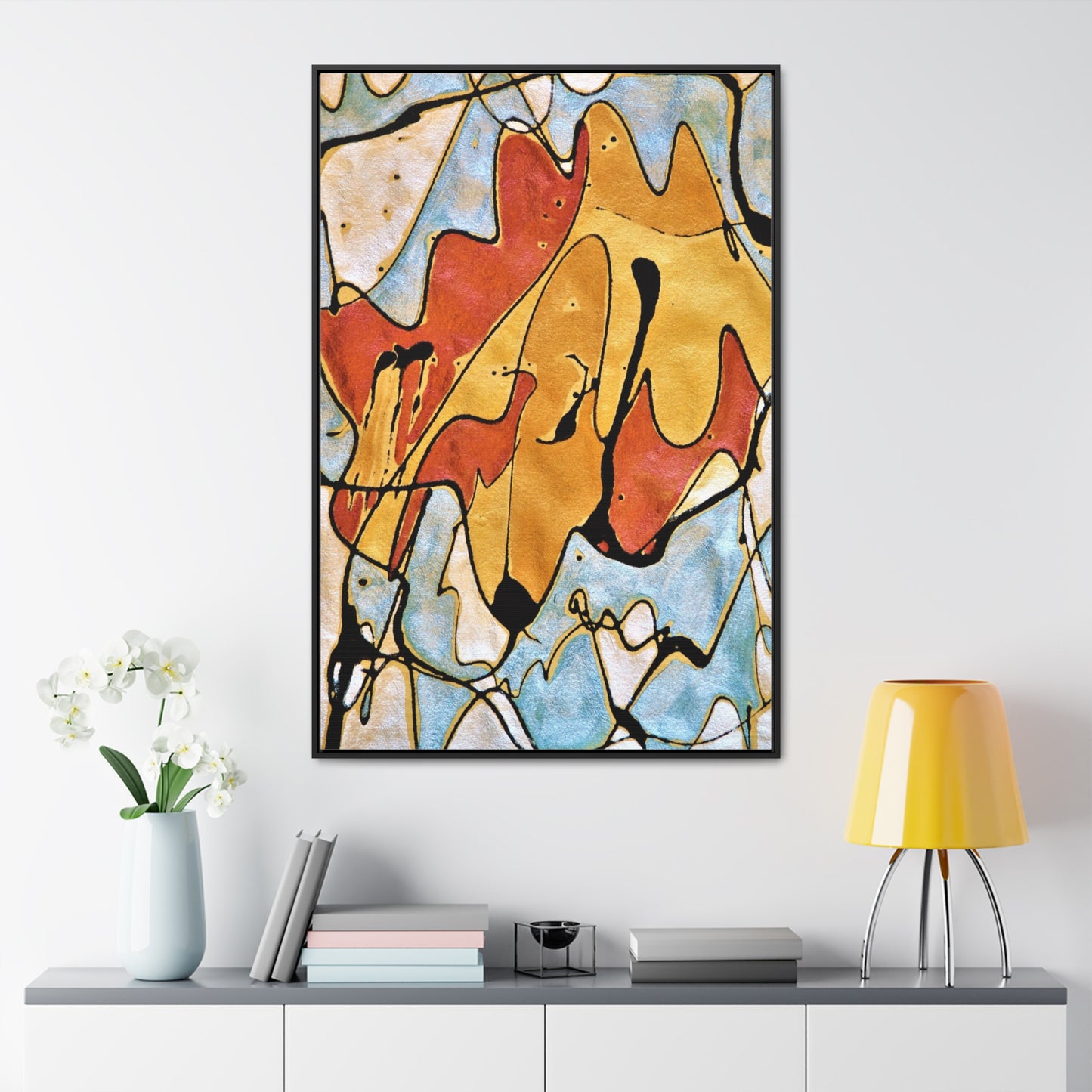 Fox Gallery Canvas Wraps, Vertical Frame