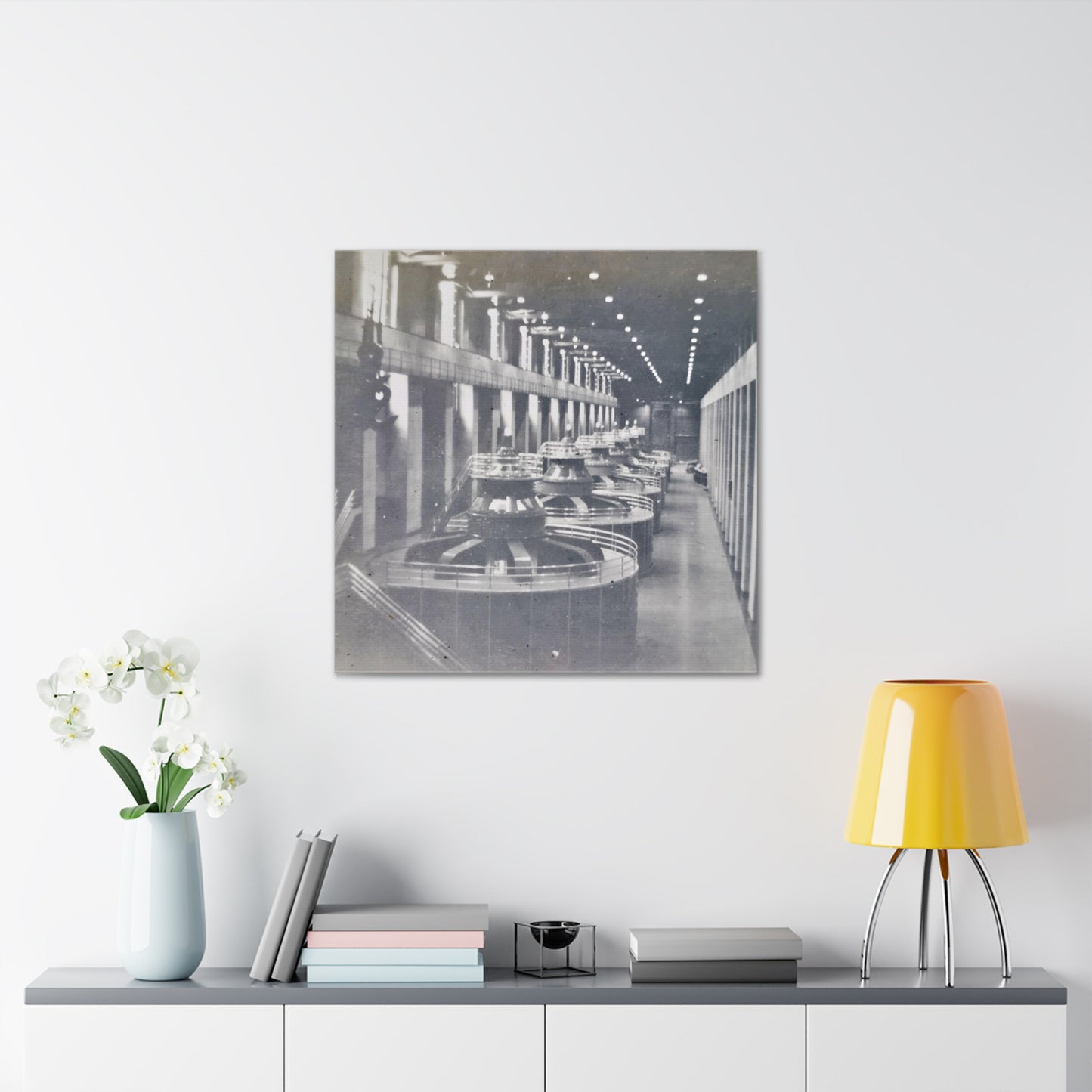 Boulder Dam Powerhouse Canvas Gallery Wraps