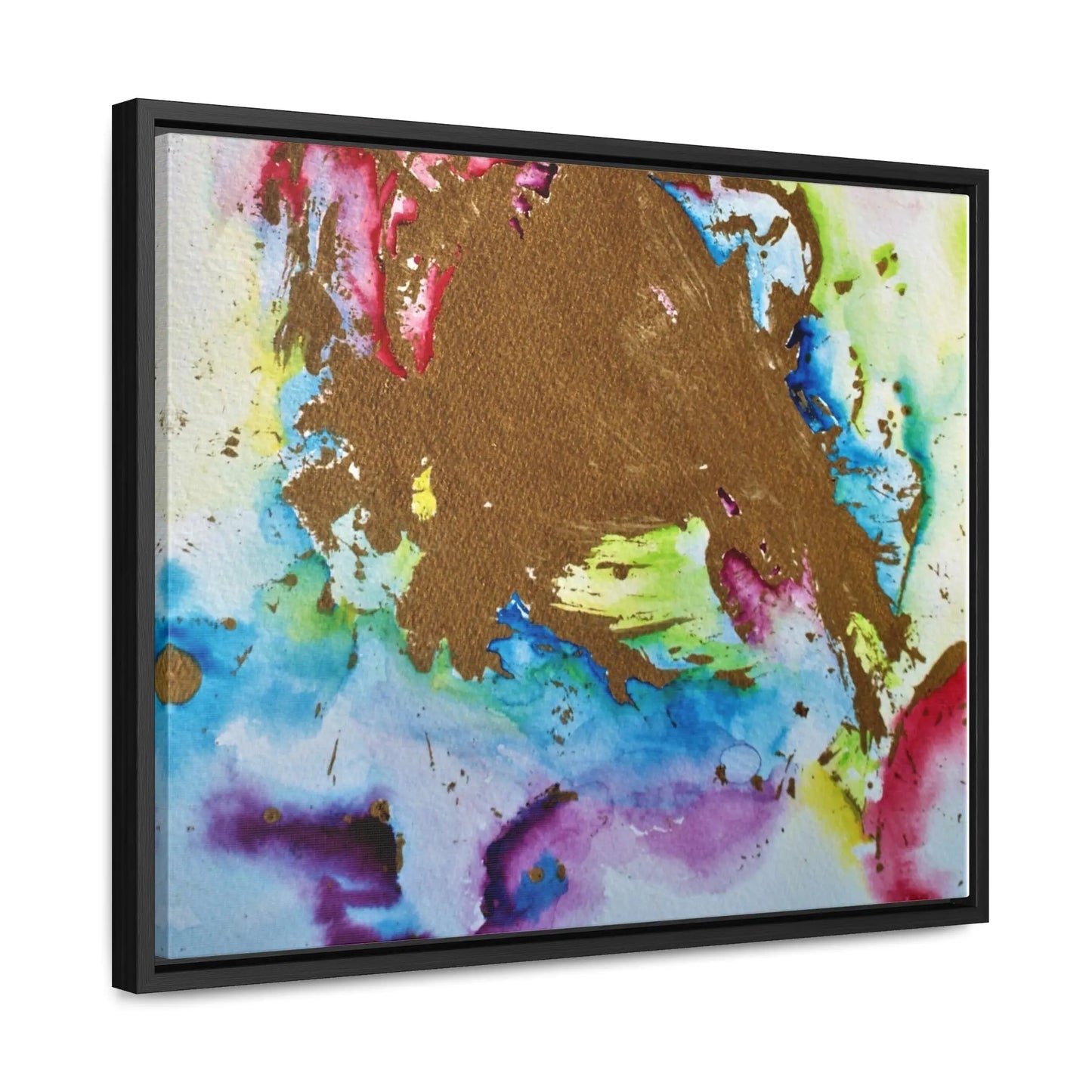 Through The Vapor Gallery Canvas Wraps, Horizontal Frame