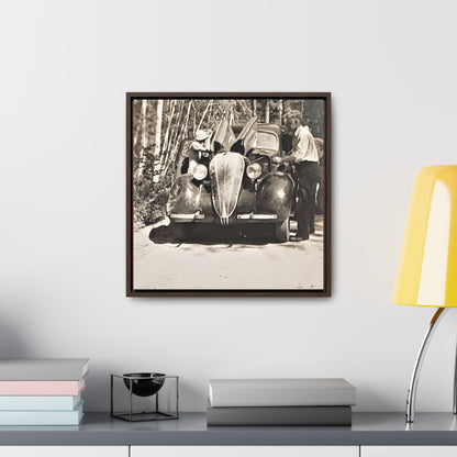 After The Black Hills 1939 Gallery Canvas Wraps Square Frame 16″ x 16″ Premium Gallery Wraps (1.25″) Walnut