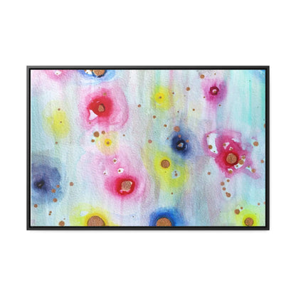 Raining Blooms Gallery Canvas Wraps, Horizontal Frame 36″ x 24″ Premium Gallery Wraps (1.25″)