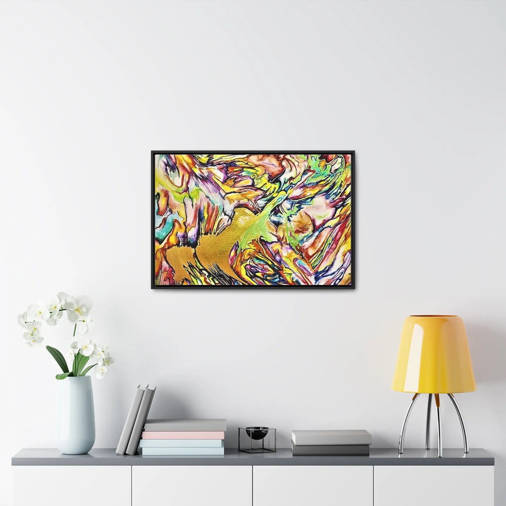 Phoenix Rising Gallery Canvas Wraps, Horizontal Frame