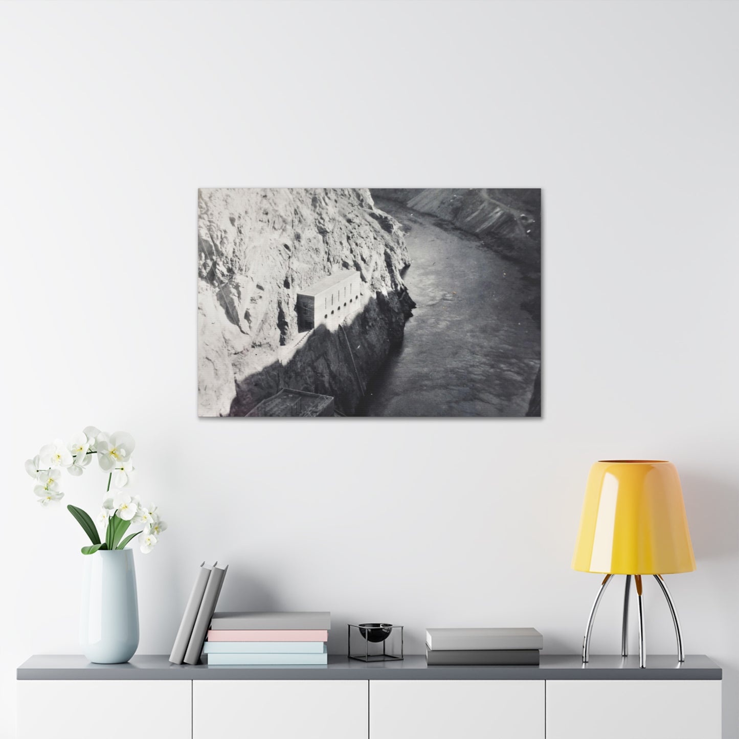 Boulder Dam Canvas Gallery Wraps