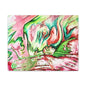 Pink Forest Stretched Canvas 1.5" 14″ x 11″