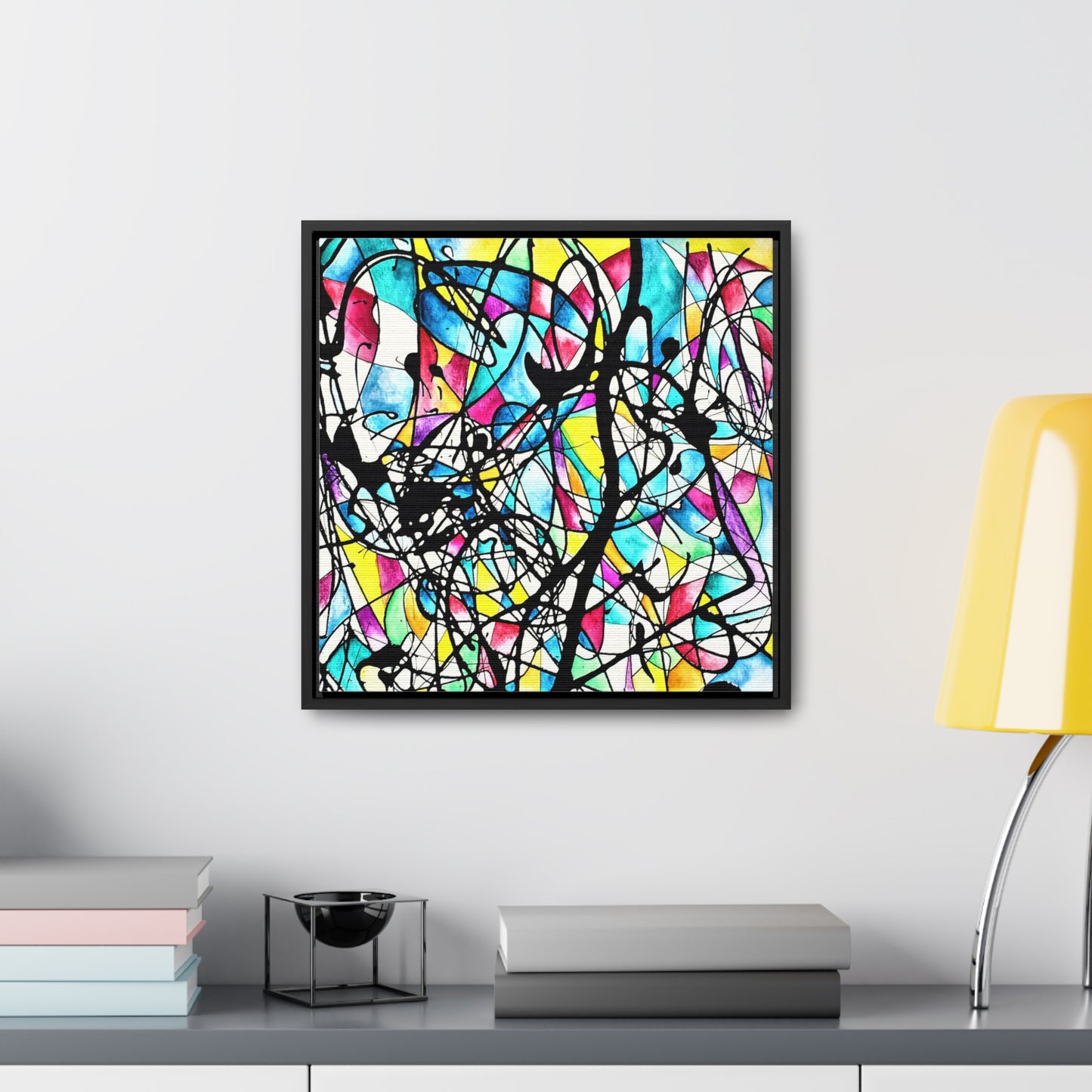 Kaleidoscope Gallery Canvas Wraps, Square Frame