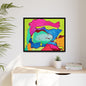 Kool Kid Matte Canvas Framed - Kia Day Design