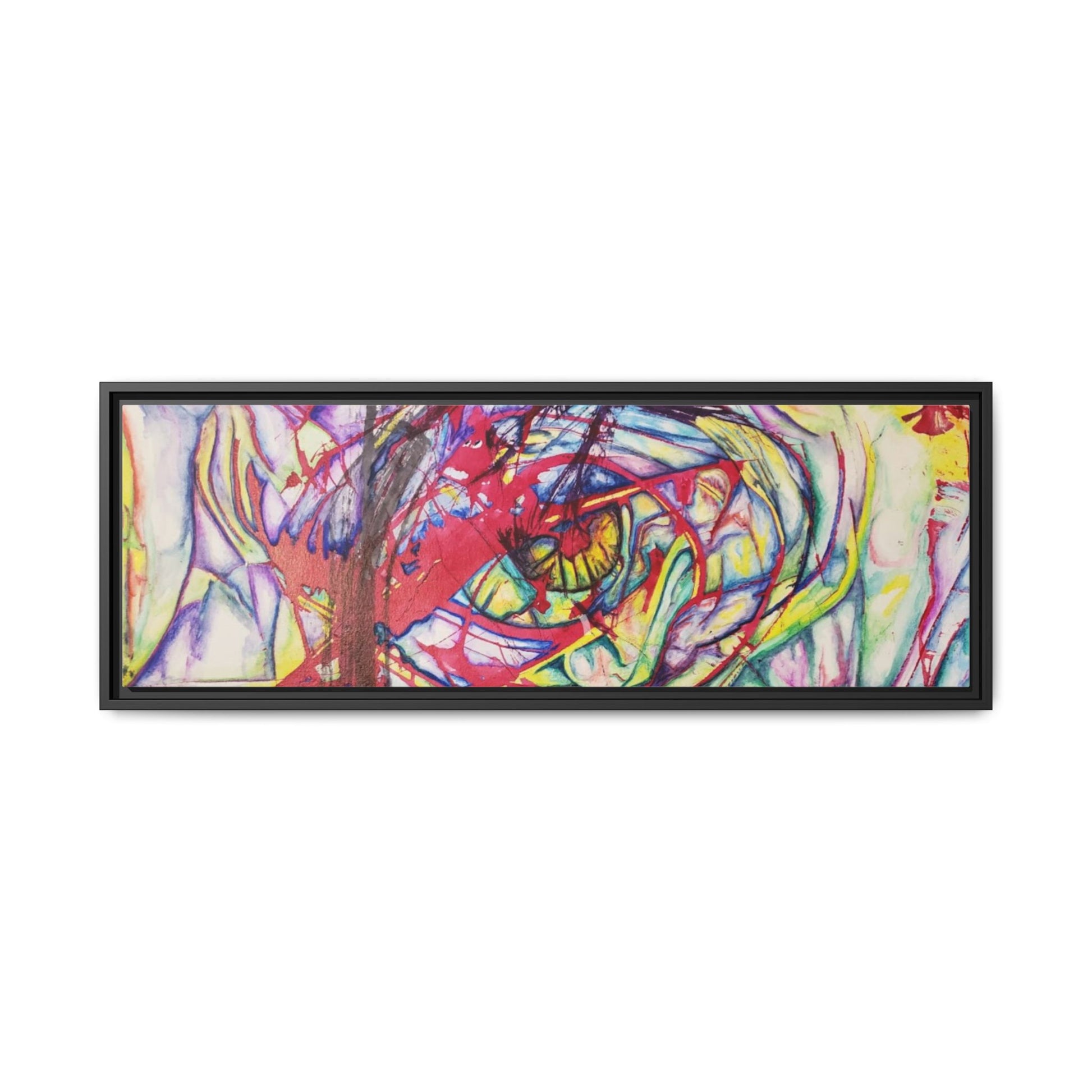 The Eye Framed Art Print - Kia Day Design