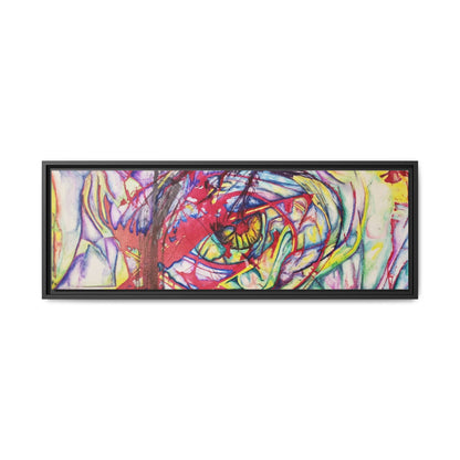 The Eye Framed Art Print - Kia Day Design
