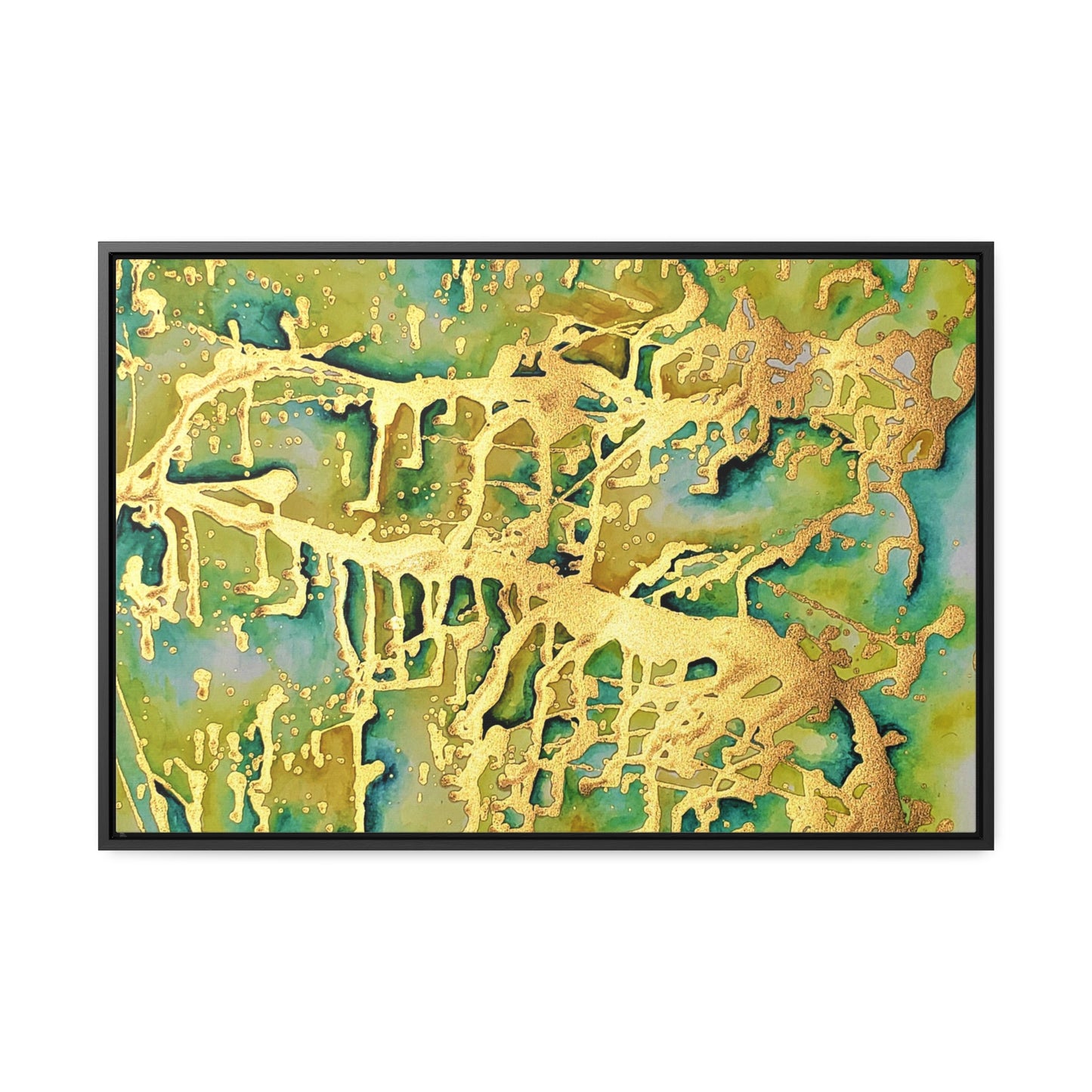 Acid Rain Gallery Canvas Wraps, Horizontal Frame