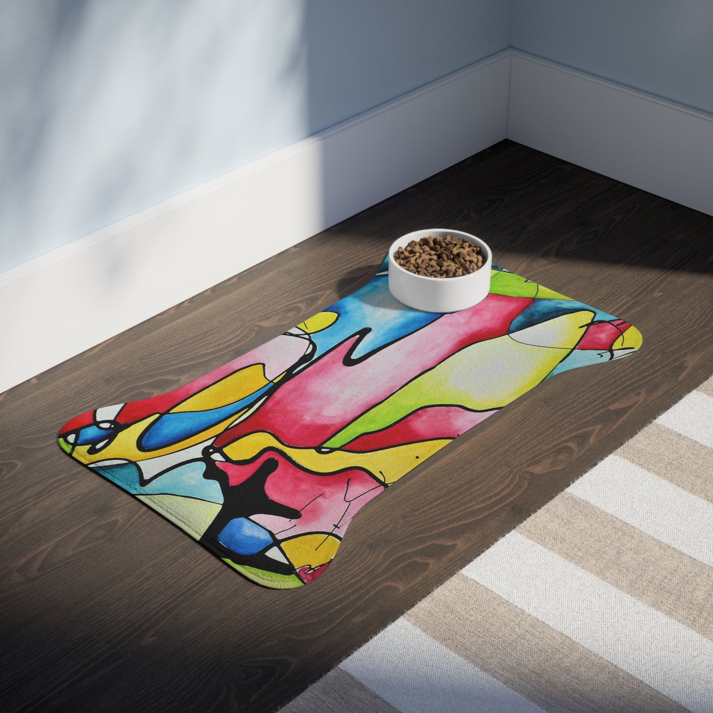 Blue Flame Pet Feeding Mats