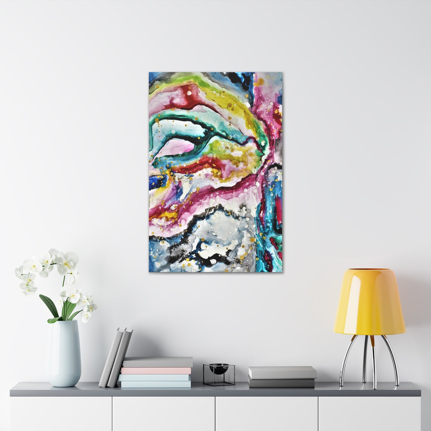 Cosmic Face Canvas Gallery Wraps