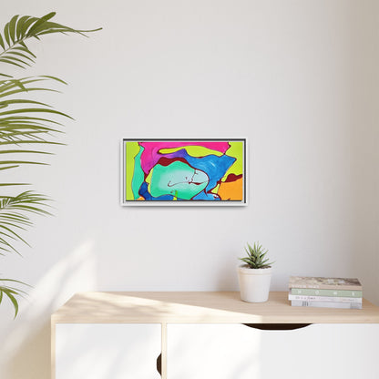 Kool Kid Matte Canvas Framed - Kia Day Design