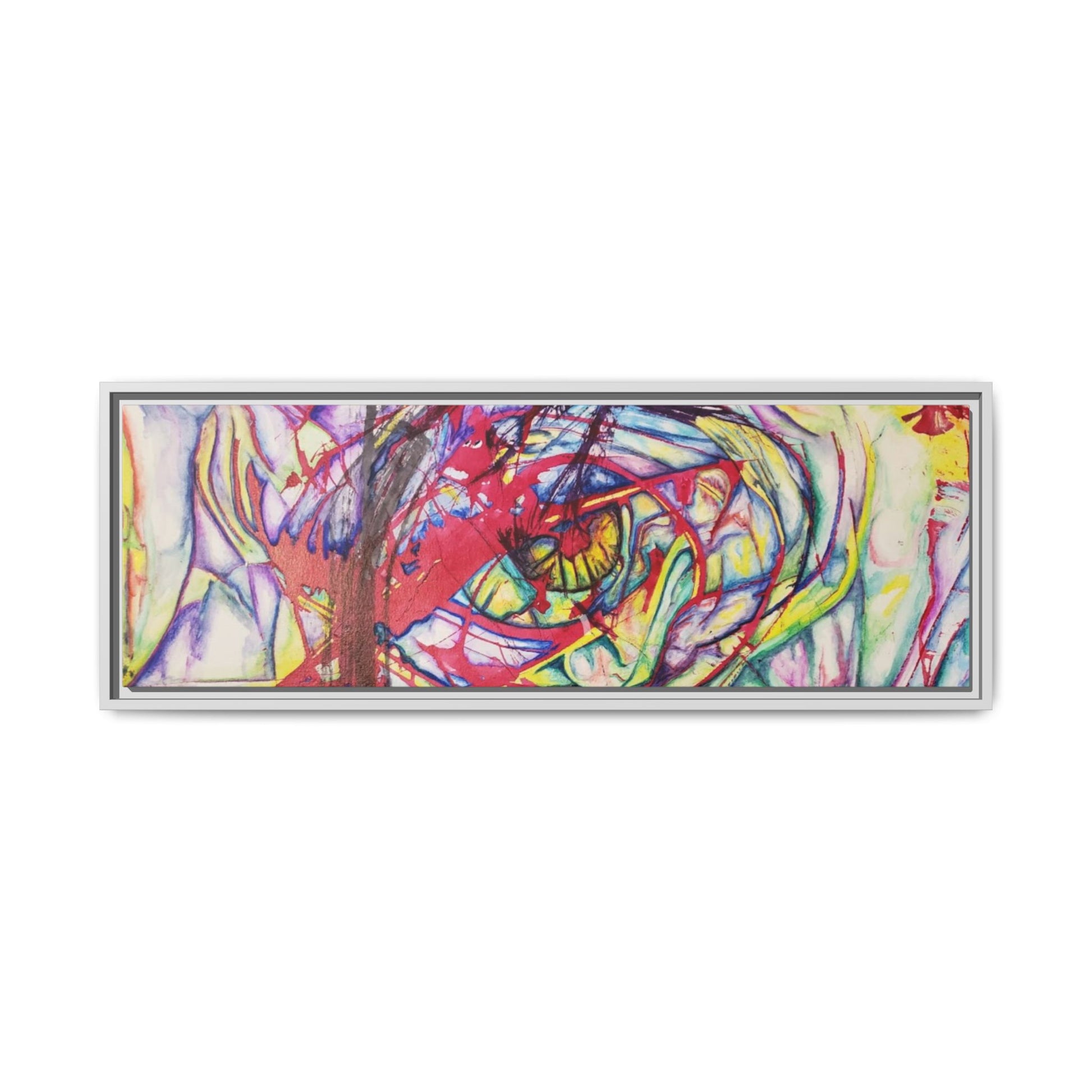 The Eye Framed Art Print - Kia Day Design