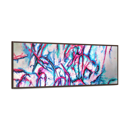 Pink Jellyfish Gallery Canvas Wraps, Horizontal Frame