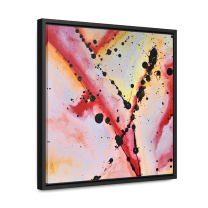 Red Hot Love Gallery Canvas Wraps, Square Frame