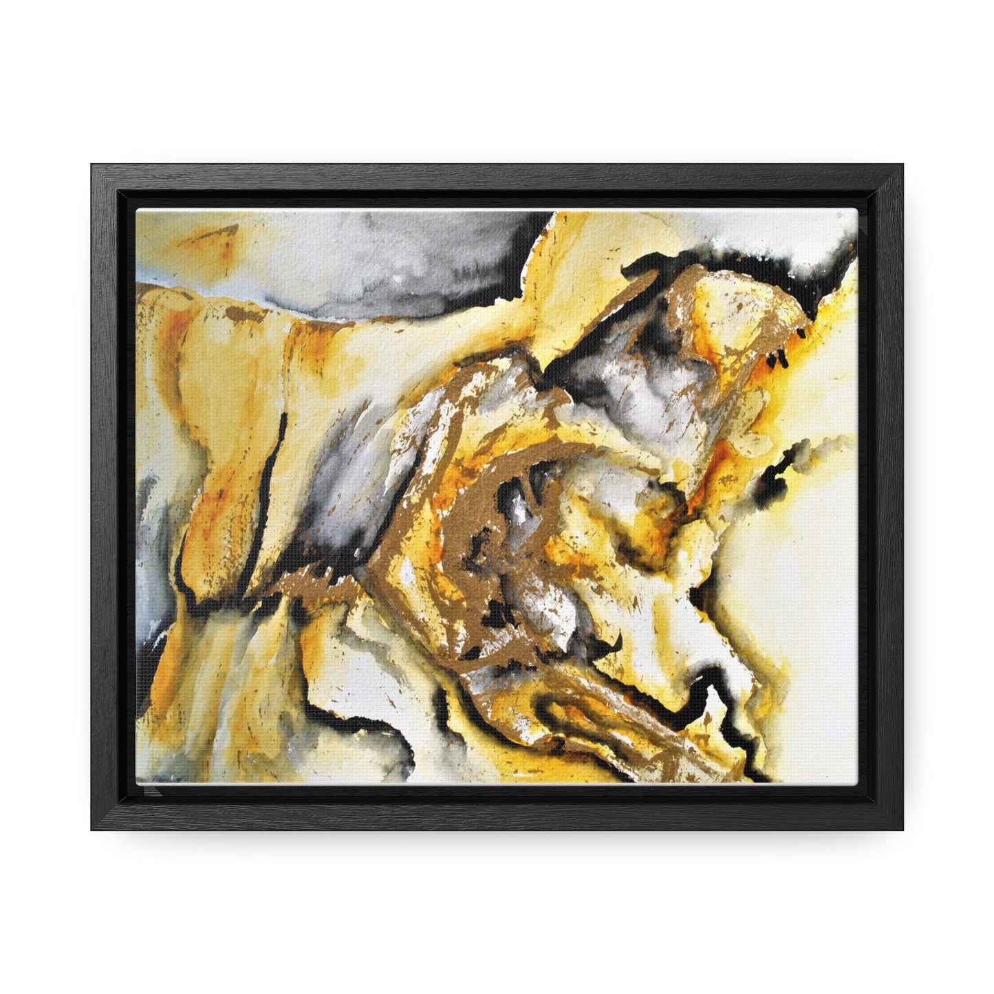 Tiger Stripe Gallery Canvas Wraps, Horizontal Frame