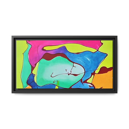 Kool Kid Matte Canvas Framed - Kia Day Design