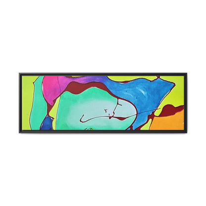 Kool Kid Matte Canvas Framed - Kia Day Design