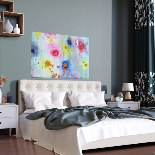 Raining Blooms Silk Posters