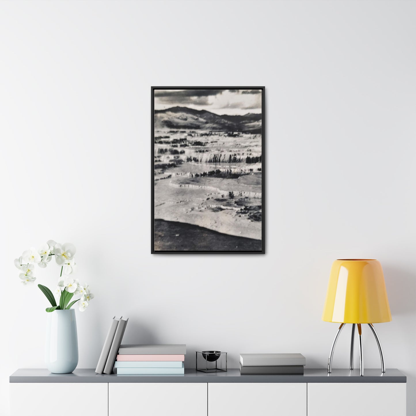 Springs at Jupiter Terrace Yellowstone Gallery Canvas Wraps, Vertical Frame