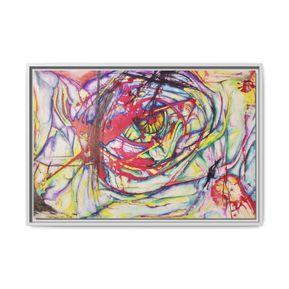 The Eye Framed Art Print - Kia Day Design