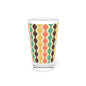 Retro Wavy Pattern Pint Glass - 16oz - Kia Day Design