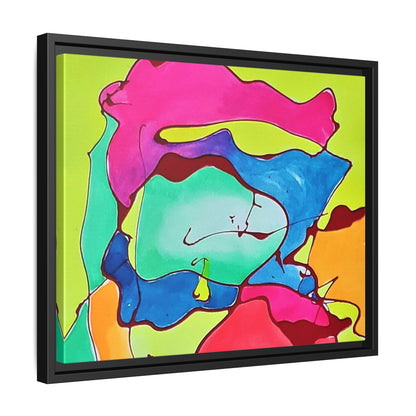 Kool Kid Matte Canvas Framed - Kia Day Design