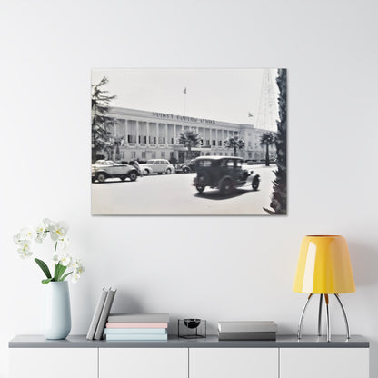 Sunset Bowling Center Largest in U.S 1939 Canvas Gallery Wraps 40″ x 30″ 1.25"
