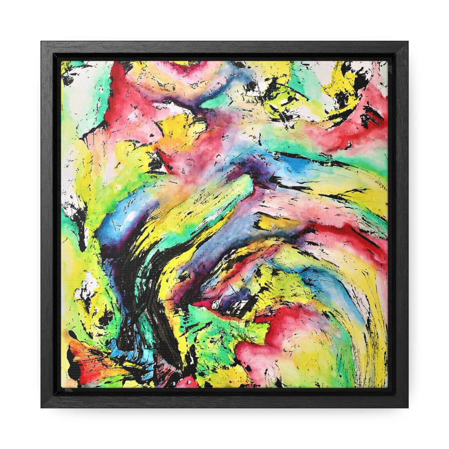 Vortex Gallery Canvas Wraps, Square Frame